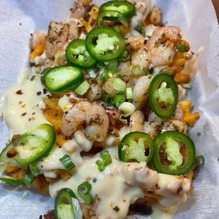Loaded Seafood Portside Fries
