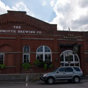 the front of the building