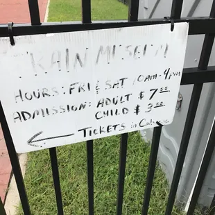 Business signage could use a little touch up...