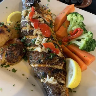 Grilled Sea Bass