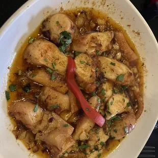 Garlic Octopus