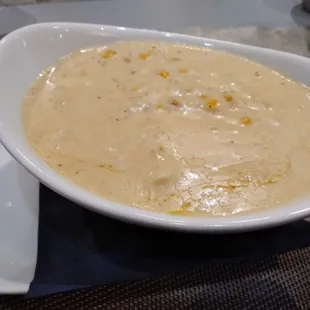 Roasted Corn and Crab Bisque