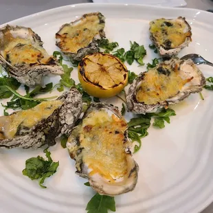 Oysters Rockefeller