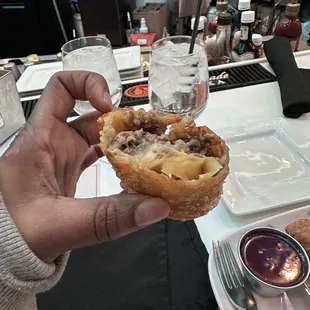 Cheesesteak Egg Rolls