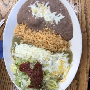 Enchilada Plate