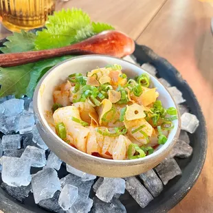 Spicy Scallop Tartare