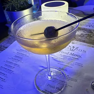 Dirty martini