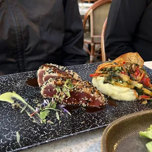 Yellowfin Tuna Entree