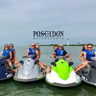 Poseidon Watersports jet skis, jet ski rental, and jet ski tours