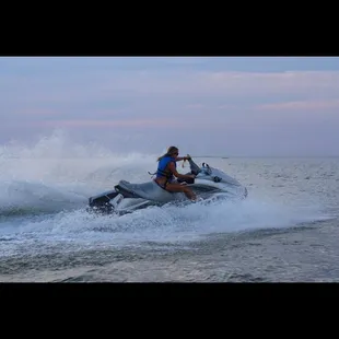 Sunset jetski ride!