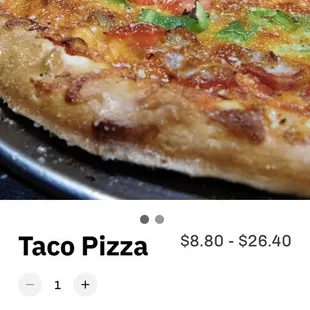 Offensive branding. Pizza name.