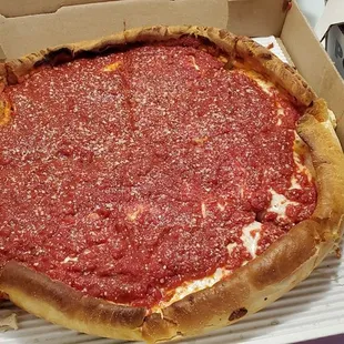 Large deep dish