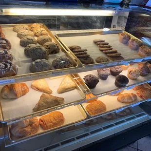 a variety of pastries