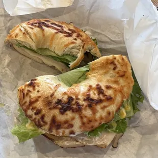 POSH HOT Turkey Melt ( No Avocado )