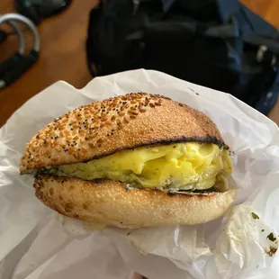 Posh Eggwich Bagel