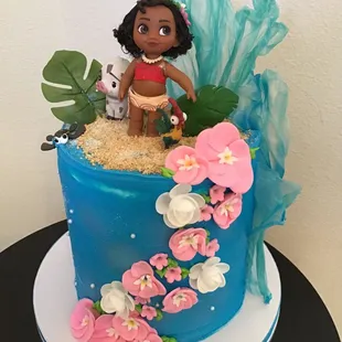 Moana custom cake!