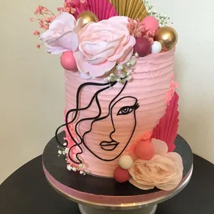 BDay cake for a lady, of course!