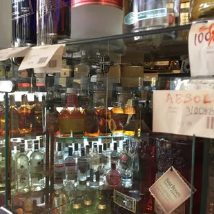 Jam-packed in the corner.