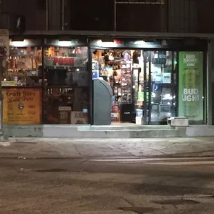 Posh Liquor is open at night, too.