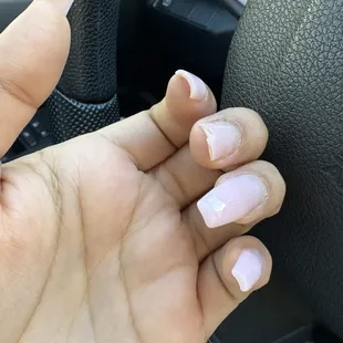 Acrylic was too thin