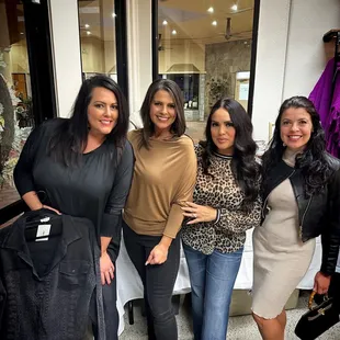 Soft opening picture with these beautiful ladies shopping