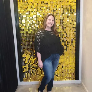 Tops completely outside my comfort zone - yet I felt 100% confident! Bianca and Natalie know style!