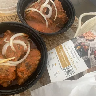 Fish Stew and Chicken Stew