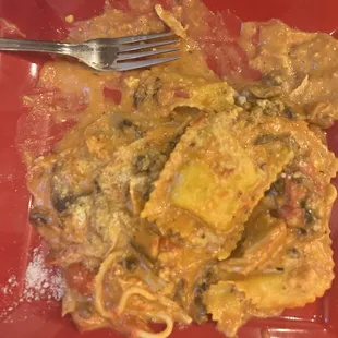 Smoked Chicken Ravioli