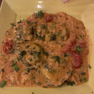 Lobster ravioli