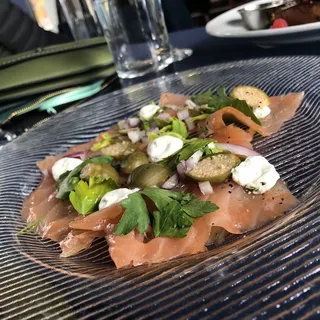 Smoked Salmon Carpaccio