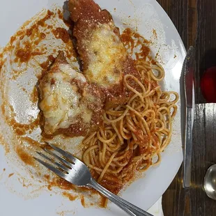 Veal parmigiana