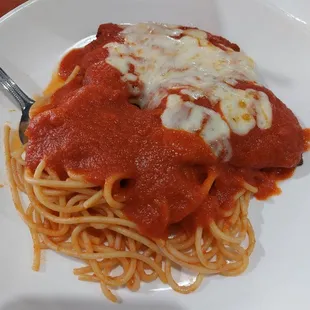 Lunch Eggplant Parmigiana $13.95