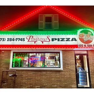 Positiavnos Pizza 4312 W 55th St.Chicago, IL