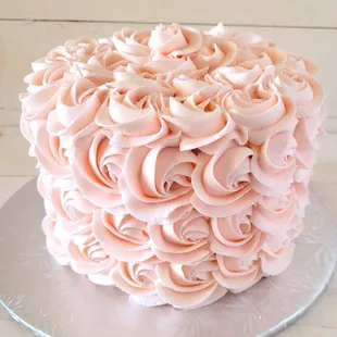 Classic rose swirl