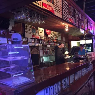 Counter/ordering area