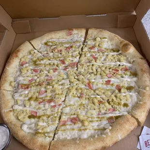 White Mac and cheese