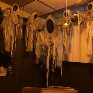 a table with a box and a number on it