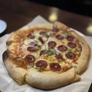 Pepperoni pizza