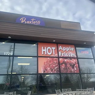 outside