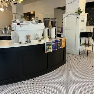 The coffee bar