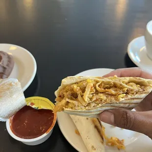 Breakfast burrito