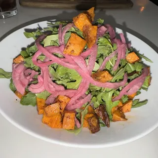 Hot Honey Sweet Potato Salad