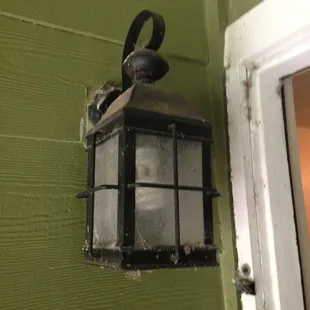 Dirty apartment exterior