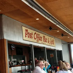 people sitting at tables