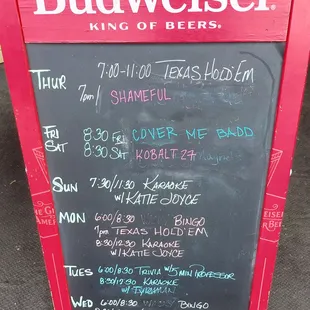 Busy week
