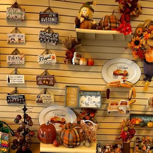 Many Gift items available!