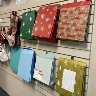 Every parcel is a gift when it's sent in these groovy little envelopes! Oh, we also sell stockings!