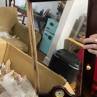 More results of poor packaging