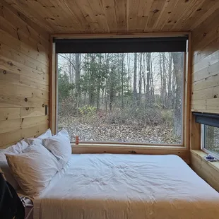 The bed was surprisingly comfortable and the linens were very fresh and clean