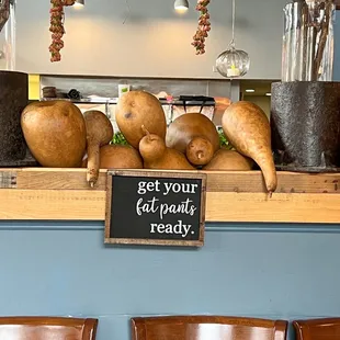 When you walk into a restaurant and this is the first thing you see, you know it&apos;s going to be good!